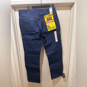 Wrangler Men’s Blue Pro Rodeo Jeans 13MWZ Original Fit Cowboy Cut  37 x 32 NWT